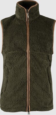 Jack Pyke Countryman Chunky Fleece Gilet Dark Olive